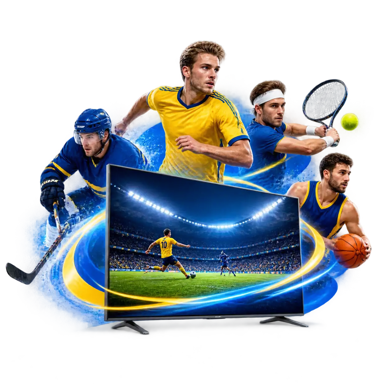 Svensk IPTV med sport och TV-underhållning