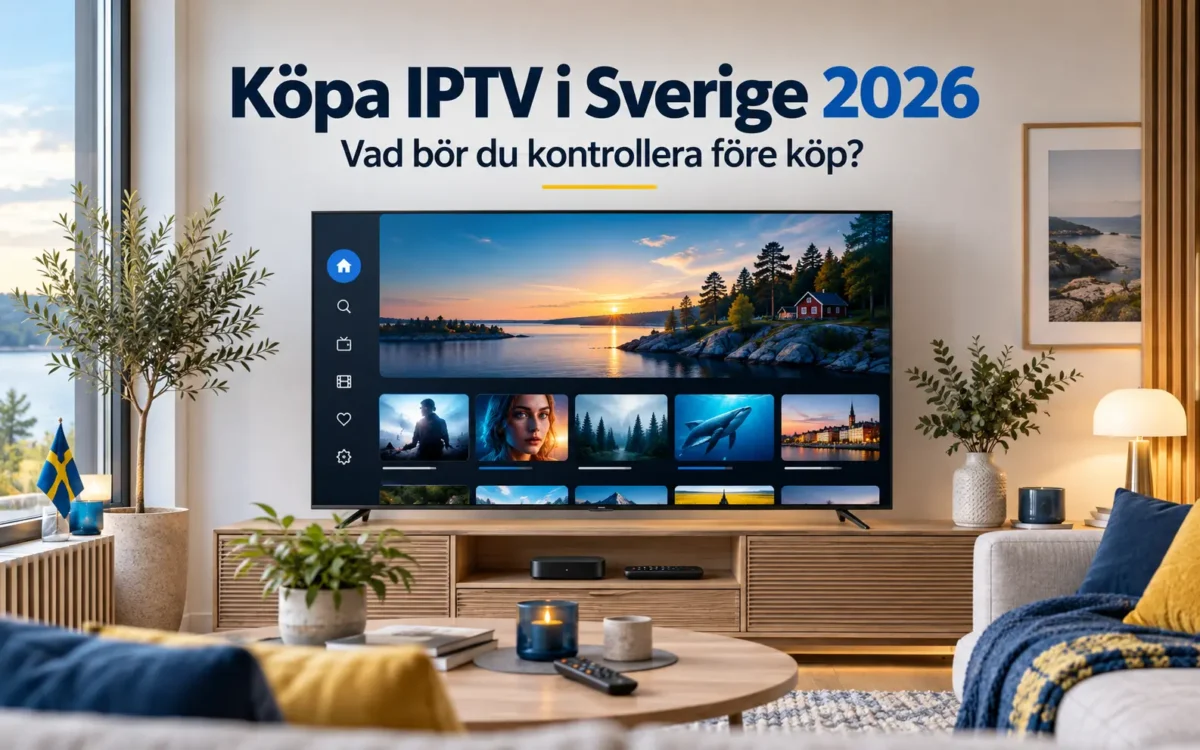 Köpa IPTV i Sverige – guide inför köp
