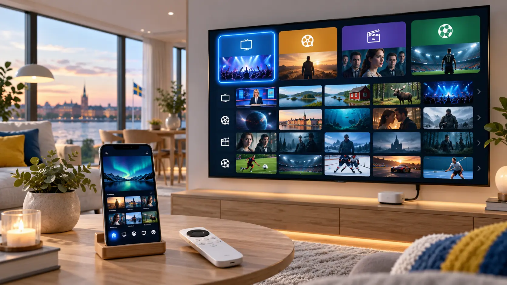 IPTV appar för Chromecast och Google TV