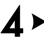 TV4-logotyp för svensk television