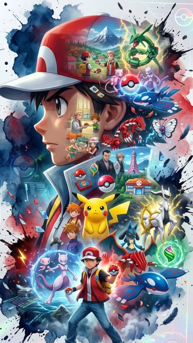 Pokémon anime med äventyr och fantasy