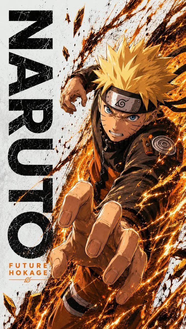 Naruto anime med ninja, action och äventyr