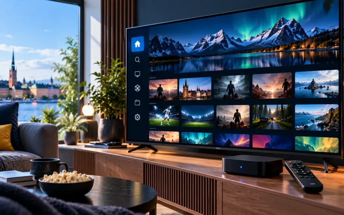 Android TV Box för IPTV i Sverige 2026